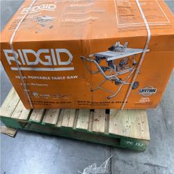 California NEW Sealed Box Ridgid 10 in. Portable Table Saw