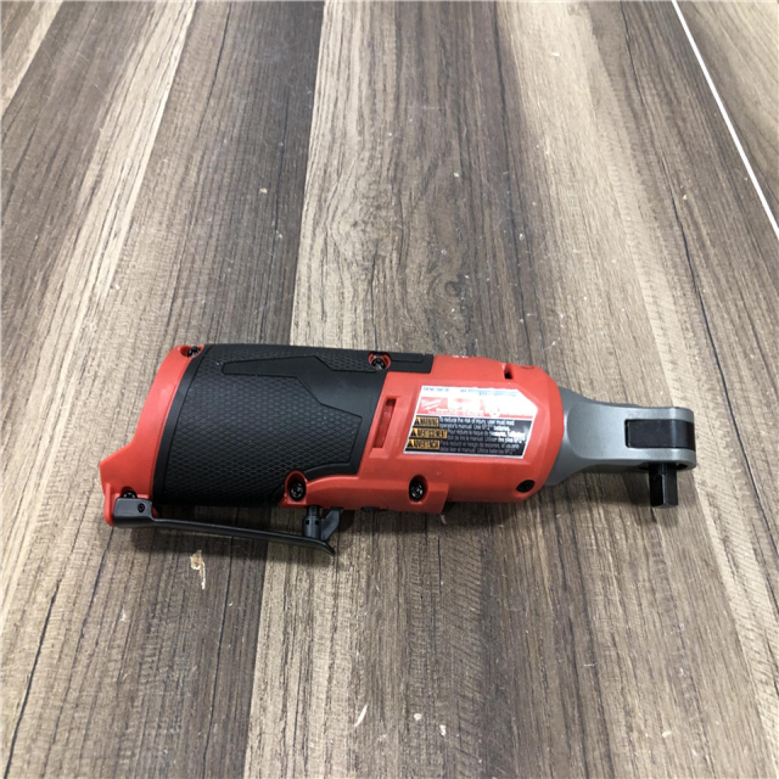 AS-IS Milwaukee FUEL 12-Volt Lithium-Ion Brushless Cordless High Speed 3/8 in. Ratchet (Tool-Only)