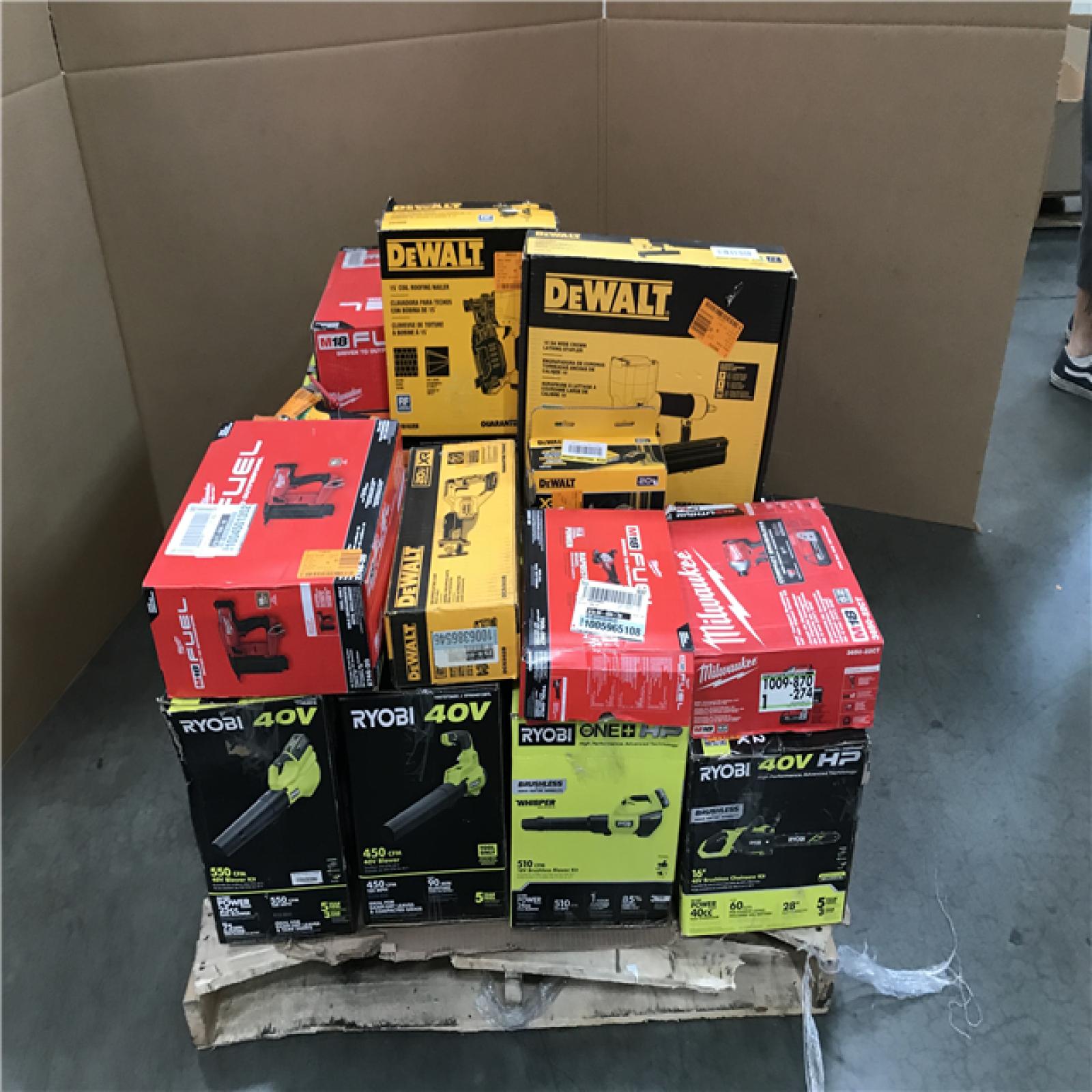 CALIFORNIA AS-IS TOOL PALLET
