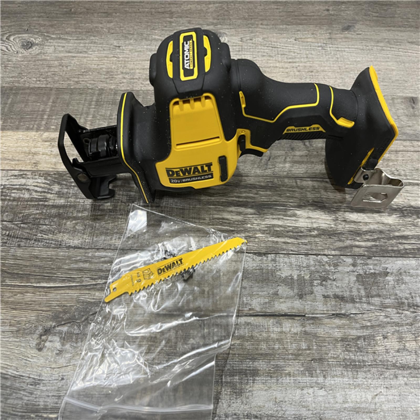 AS-IS DEWALT ATOMIC 20V MAX Cordless Brushless Compact Reciprocating Saw (Tool Only)