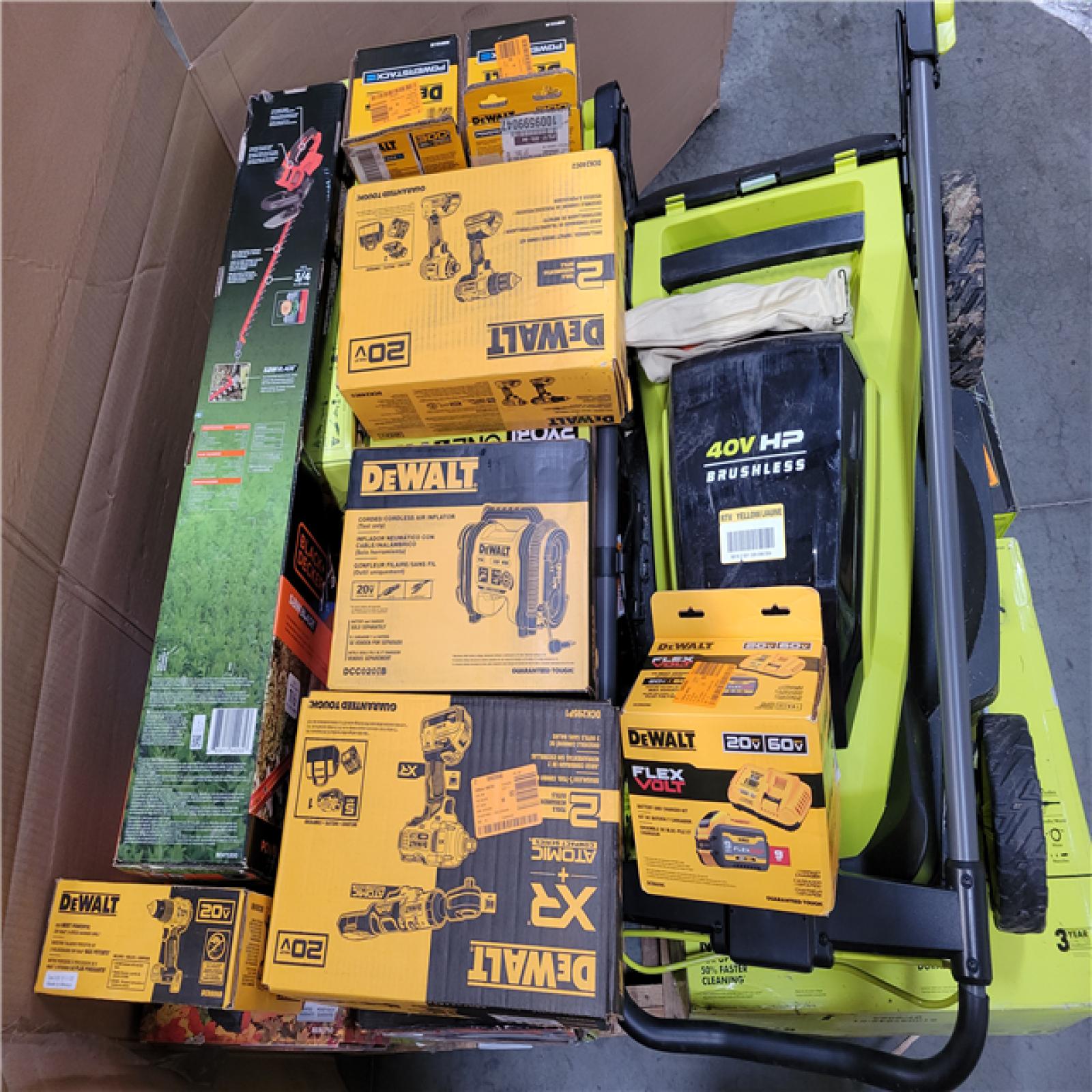 CALIFORNIA AS-IS TOOL PALLET