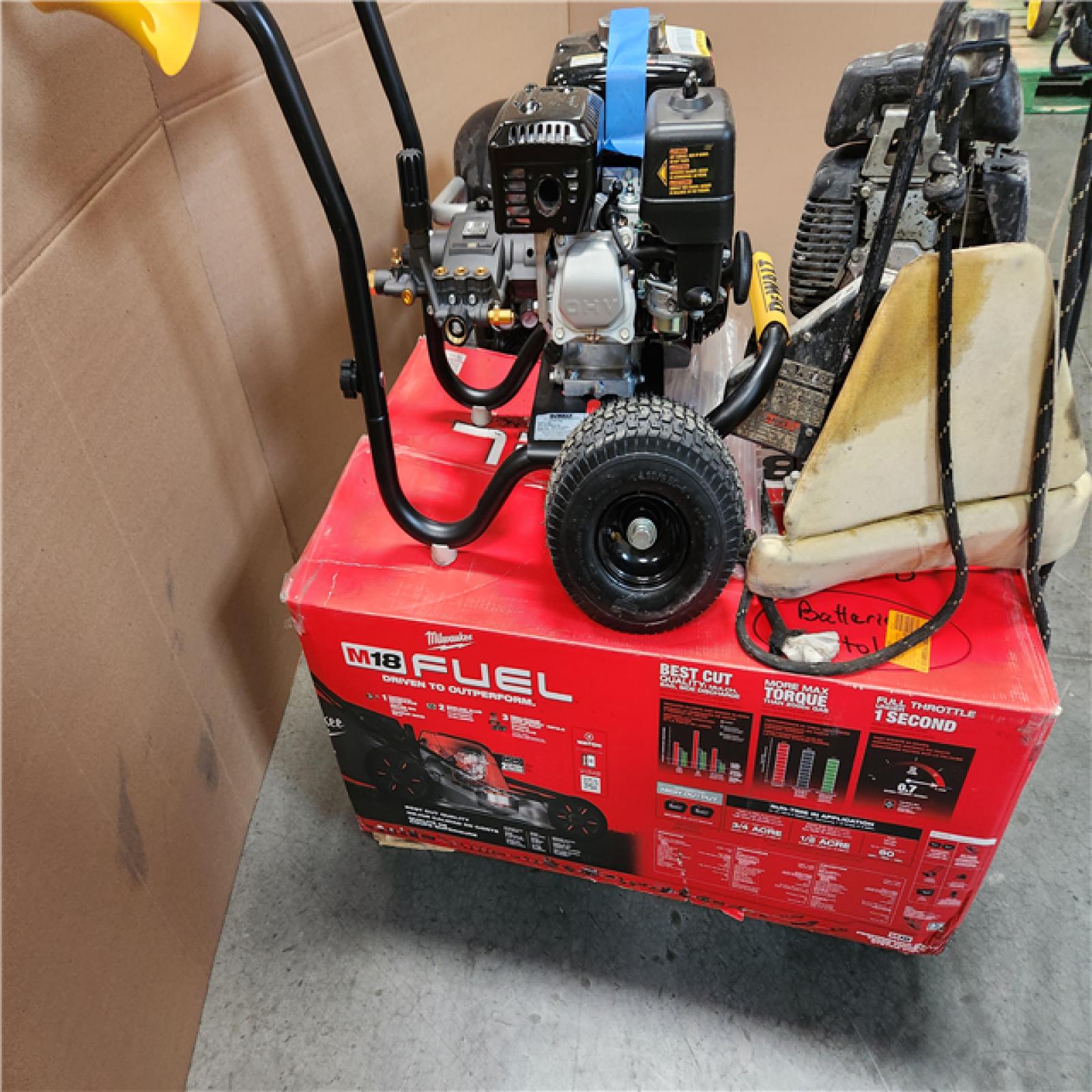California AS-IS Outdoor Power Equipment