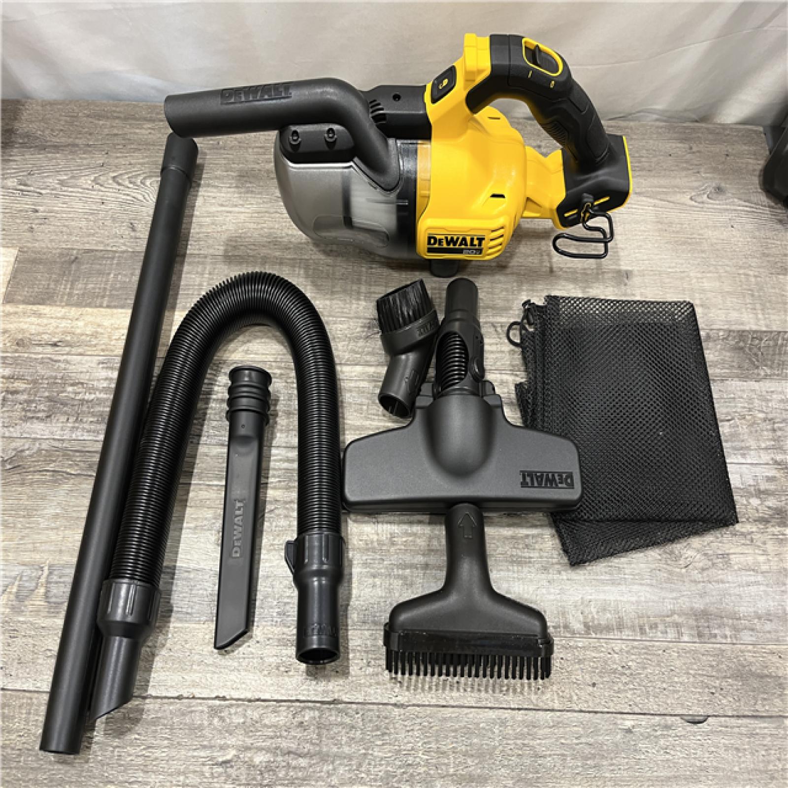 AS-IS DEWALT Bagless 20V MAX Stick Cordless General Dirt Filter Handheld Vacuum (Tool Only)