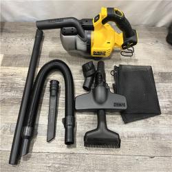 AS-IS DEWALT Bagless 20V MAX Stick Cordless General Dirt Filter Handheld Vacuum (Tool Only)