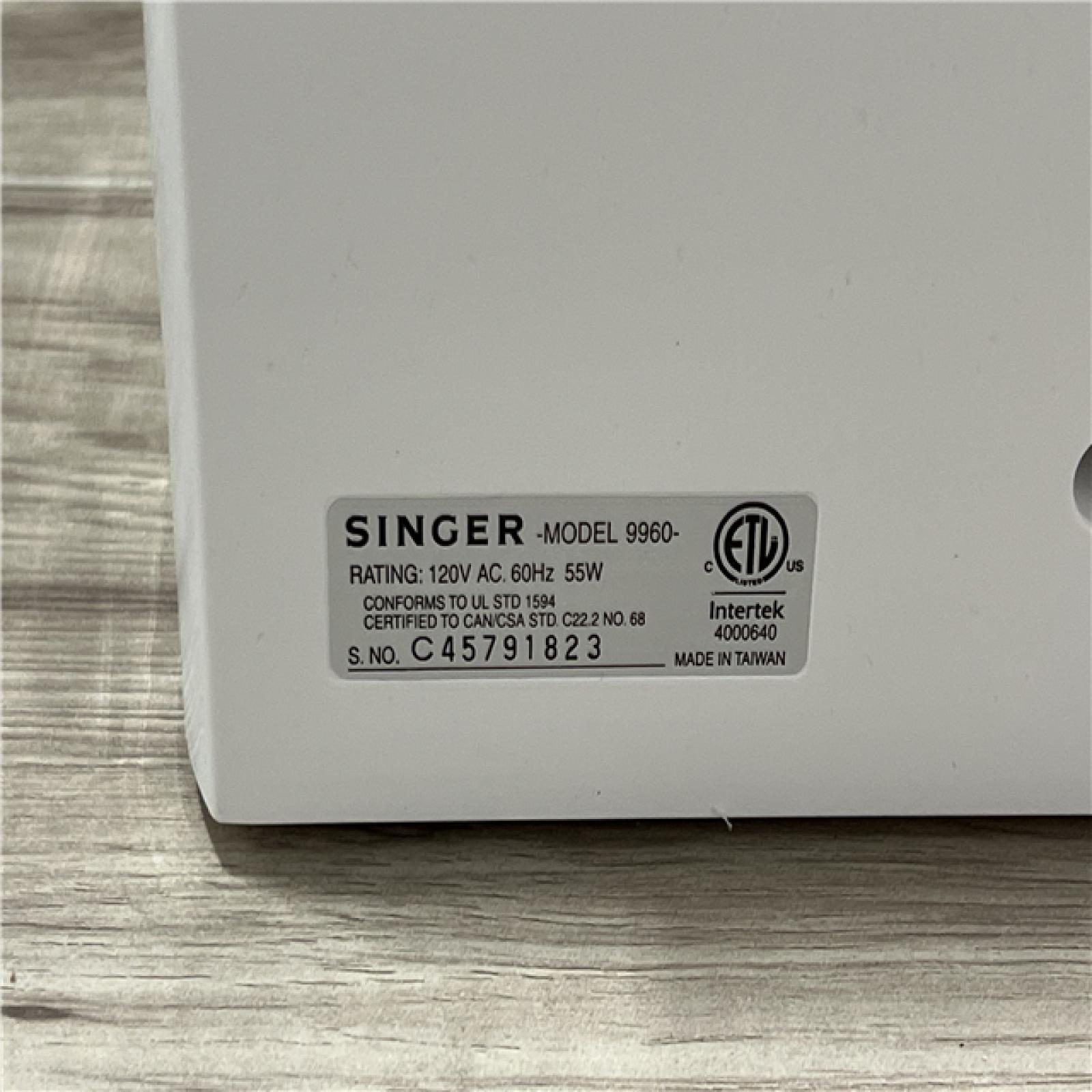 AS-IS Singer® 9960 Quantum Stylist™ Computerized Sewing Machine