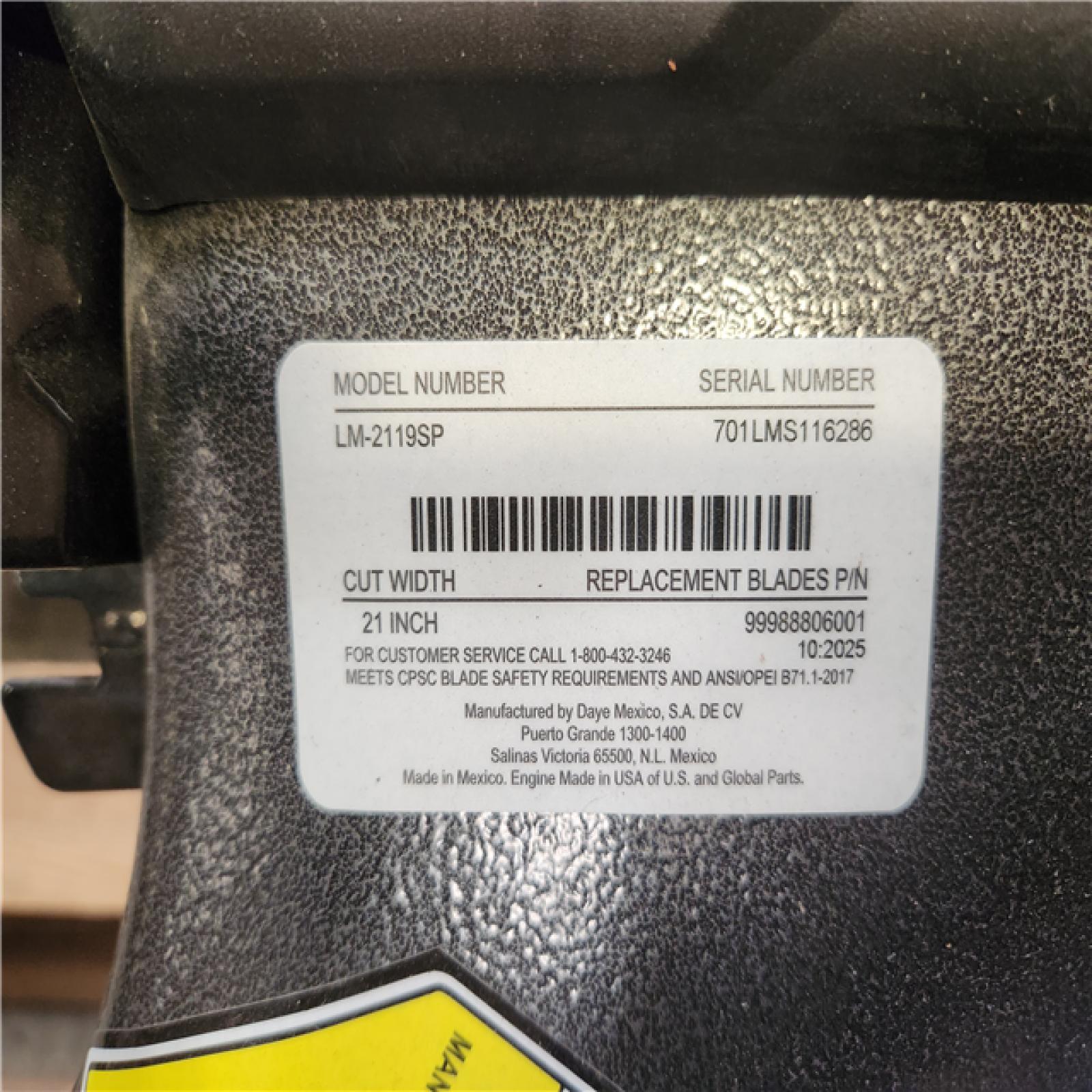 Phoenix NEW ECHO 21 in. 190 cc Briggs and Stratton Gas 3-in-1 Dual Blade RWD Self-Propelled Lawn Mower with Single Lever Deck Adjustment (NO BAG)