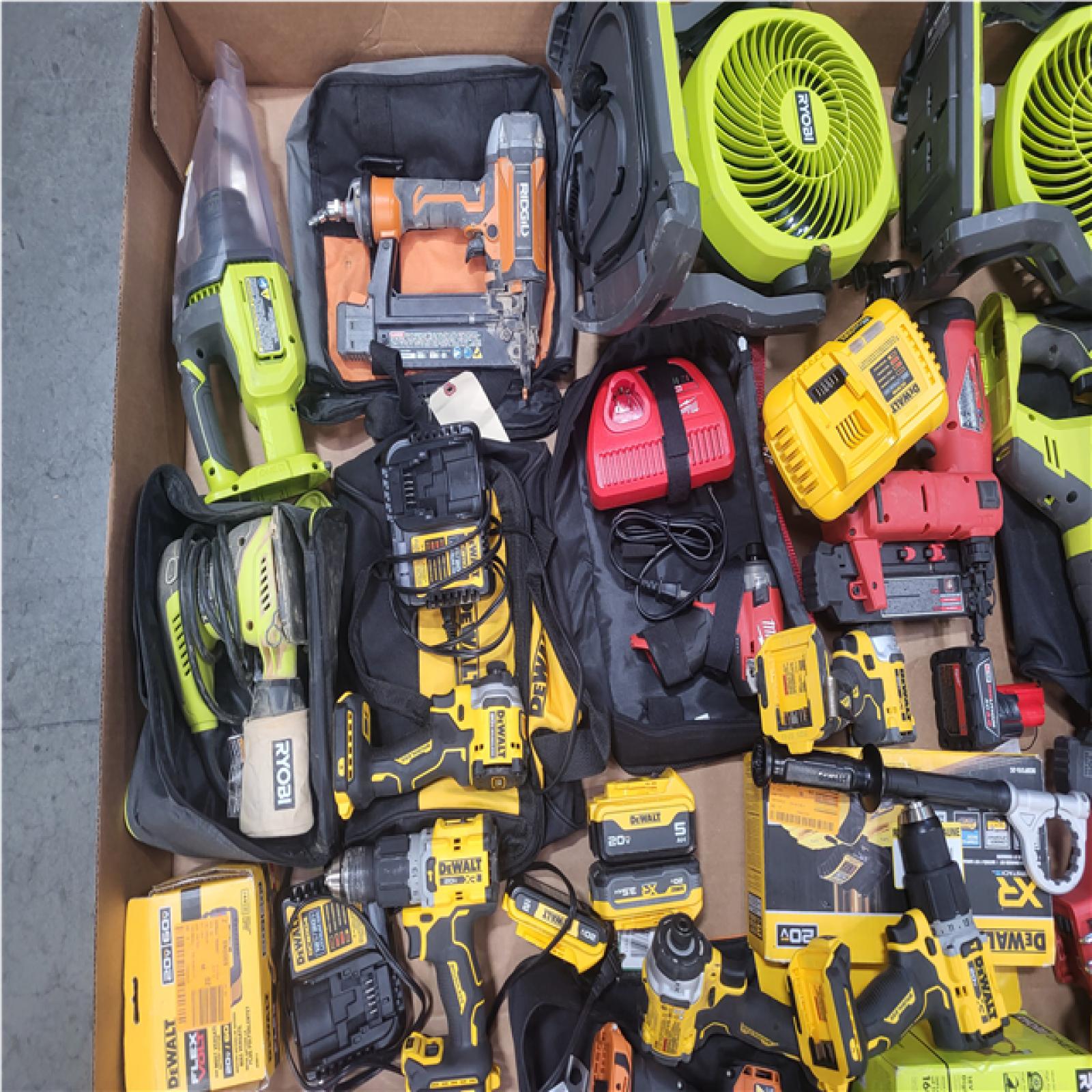 CALIFORNIA AS-IS TOOL PALLET