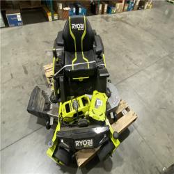 Dallas Location - As-Is RYOBI 80V HP Brushless 54 in. Battery Electric Cordless Zero Turn Riding Mower (1) 80V Batteries  and Charger