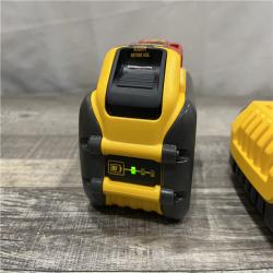 AS-IS DEWALT 20V/60V MAX FLEXVOLT Lithium-Ion 9.0Ah Battery and Charger Starter Kit