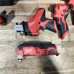 HOUSTON LOCATION - AS-IS Milwaukee 12V Lithium-Ion Brushless Cordless Subcompact Drill and Impact Driver Kit