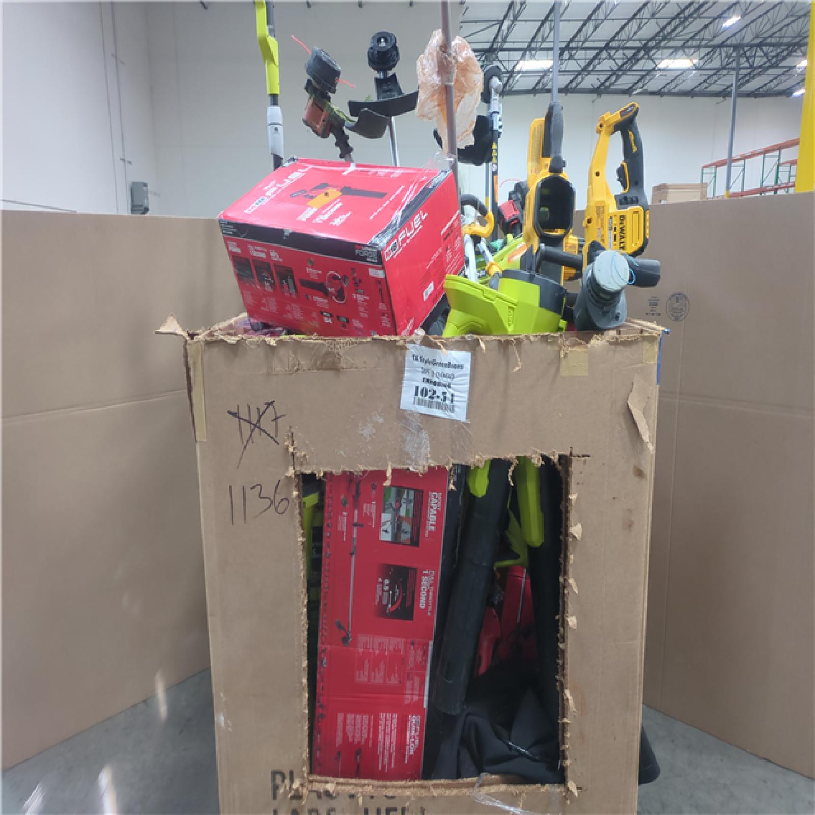 CALIFORNIA AS-IS TOOL PALLET