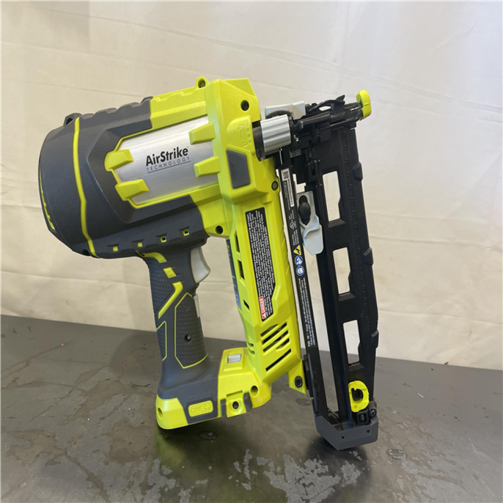 AS-IS- RYOBI ONE+ 18V AirStrike 16-Gauge Cordless Finish Nailer (Tool Only)