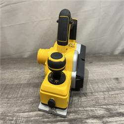 AS-IS DEWALT 20V MAX XR Cordless Brushless 3-1/4 in. Planer (Tool Only)