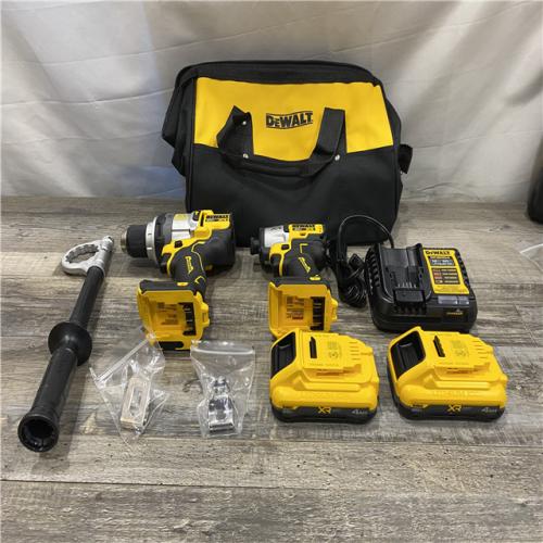 AS-IS DEWALT 20V MAX Lithium-Ion Cordless 2-Tool Combo Kit