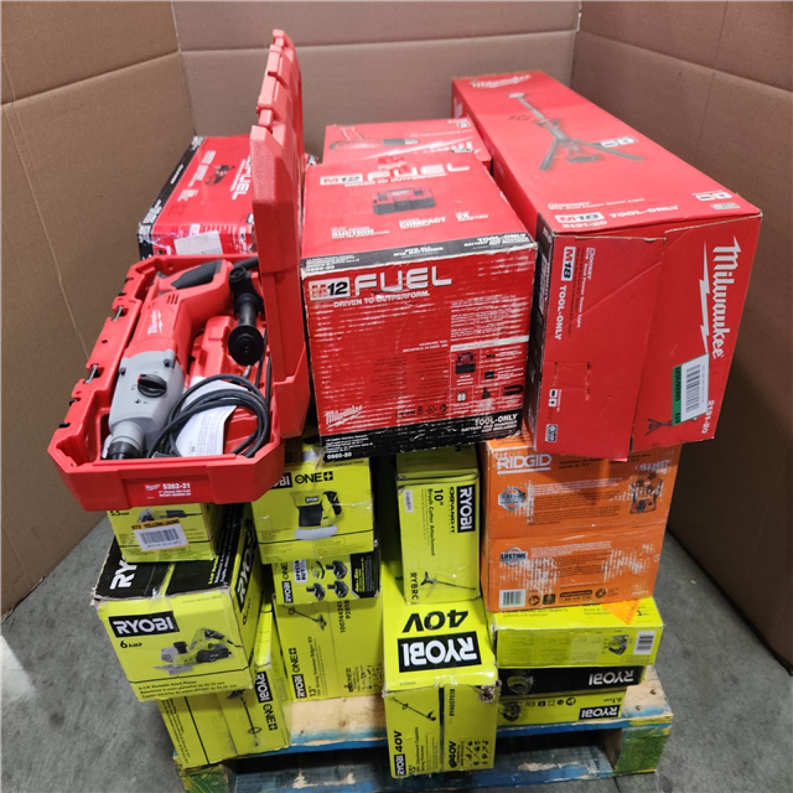 CALIFORNIA AS-IS TOOL PALLET
