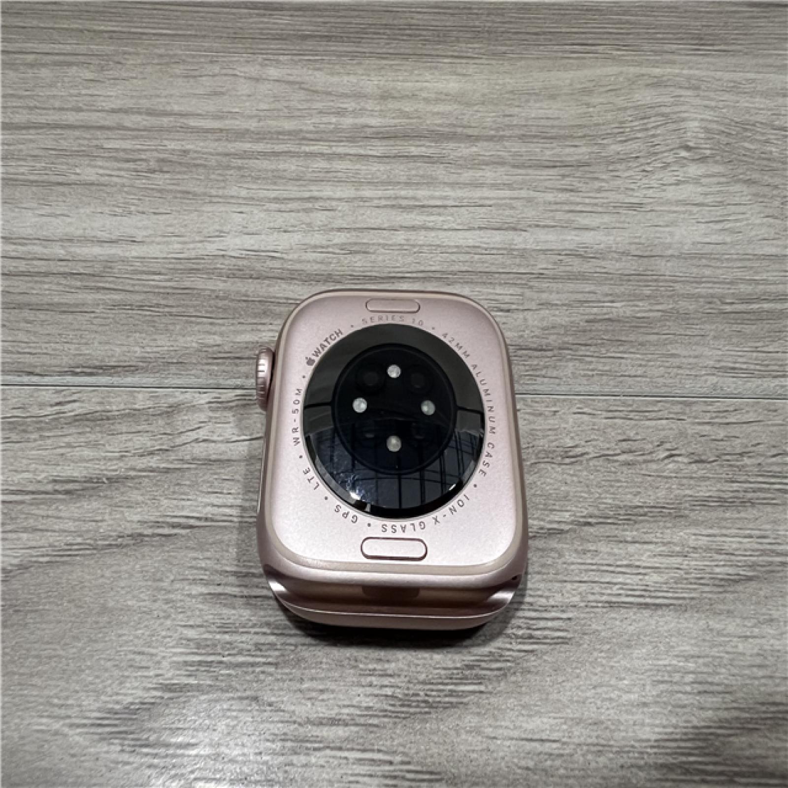 AS-IS Apple Watch Series 10 A3001 LTE 42MM Rose Gold