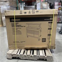 DALLAS LOCATION- Husky 52 in. W x 25 in. D Heavy Duty 9-Drawer Mobile Workbench