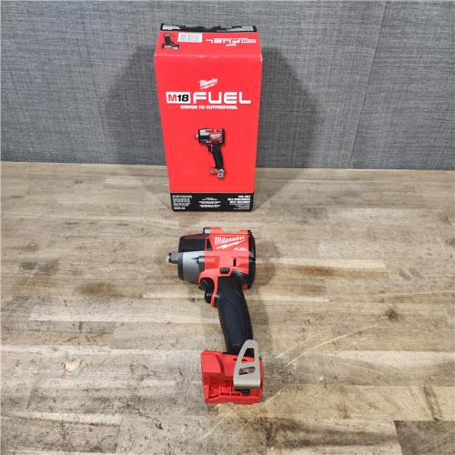 HOUSTON LOCATION - AS-IS (APPEARS LIKE NEW) Milwaukee 2962-20 M18 18V Fuel 1/2 Mid-Torque Impact Wrench Cordless Lithium-Ion Brushless (Tool-Only)