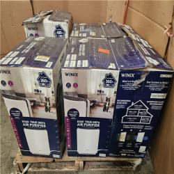 Phoenix AS-IS Mixed Winix True HEPA 3-Stage Air Purifier, AHAM Verified Pallet (6-Purifeirs)