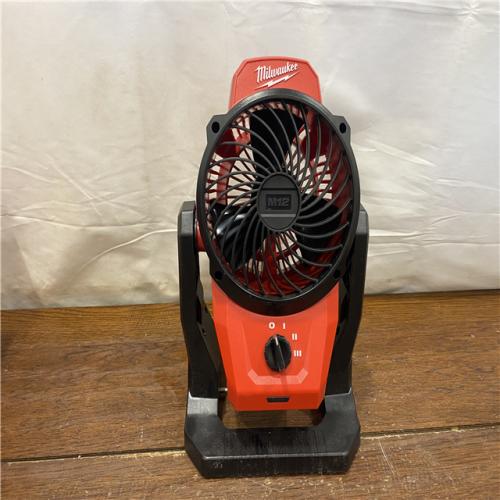 AS-IS Milwaukee 0820-20 12V Cordless Jobsite Fan (Tool Only)