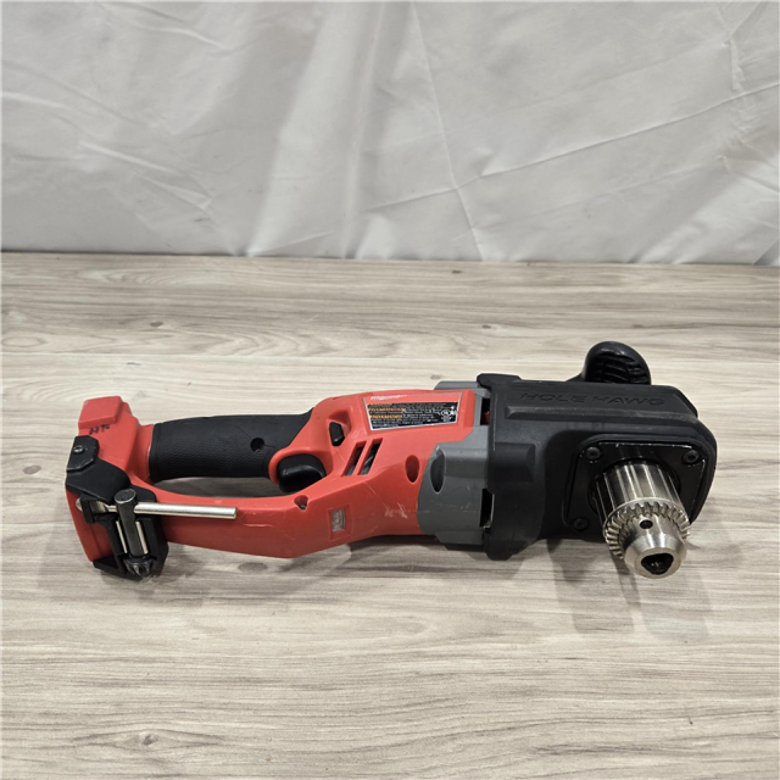 AS-IS Milwaukee M18 FUEL 18V Cordless 1/2 in. Hole Hawg Right Angle Drill (Tool-Only)