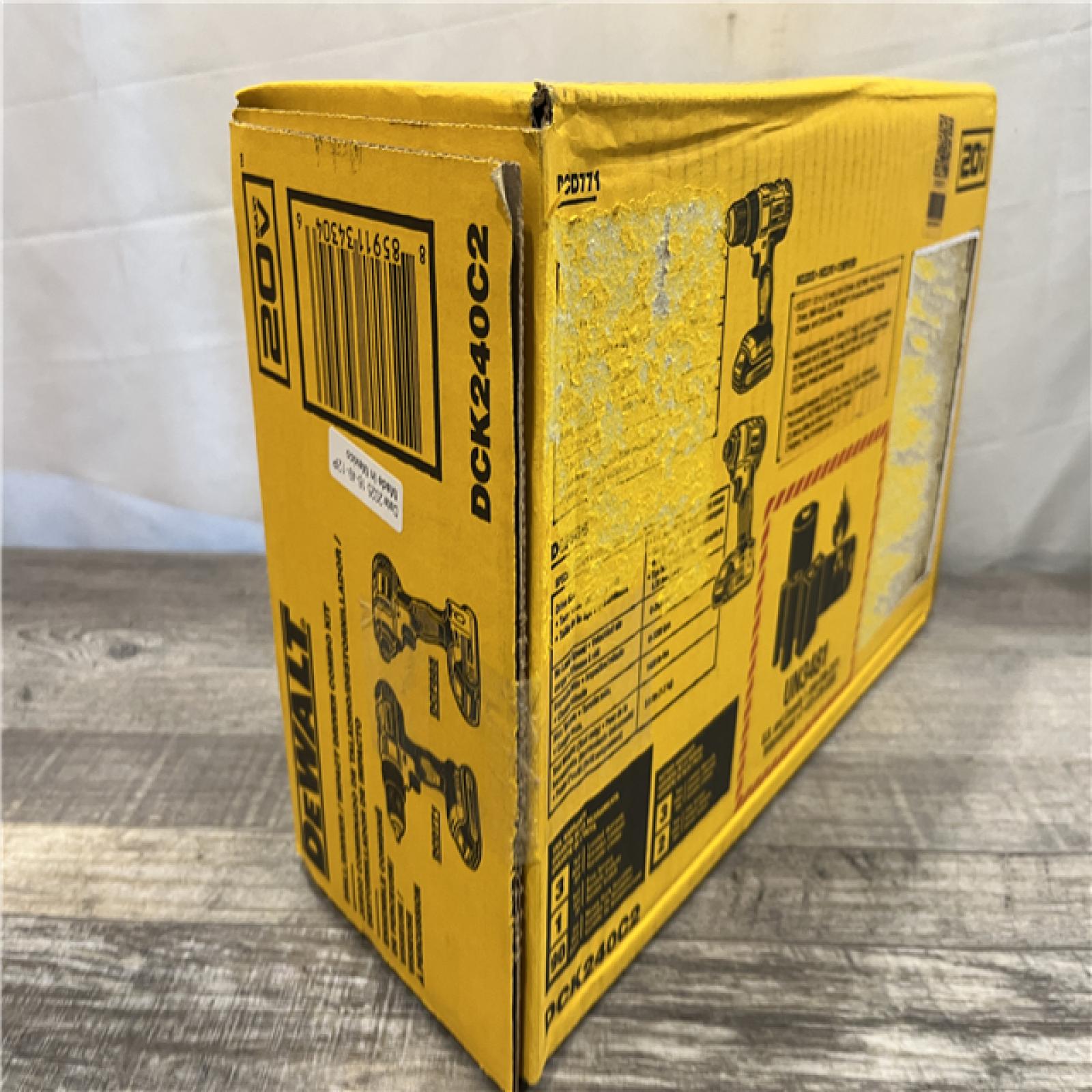 NEW - DEWALT 20V MAX Cordless Drill/Impact 2 Tool Combo Kit