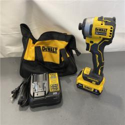 AS-IS - DeWALT ATOMIC 20V MAX Cordless Compact 1/4 Brushless Impact Driver Kit