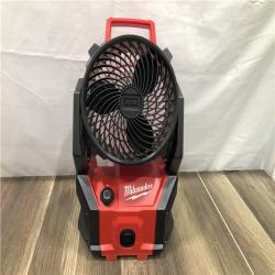 AS-IS Milwaukee 18-Volt Lithium-Ion Brushless Cordless PACKOUT Jobsite Fan (Tool-Only)