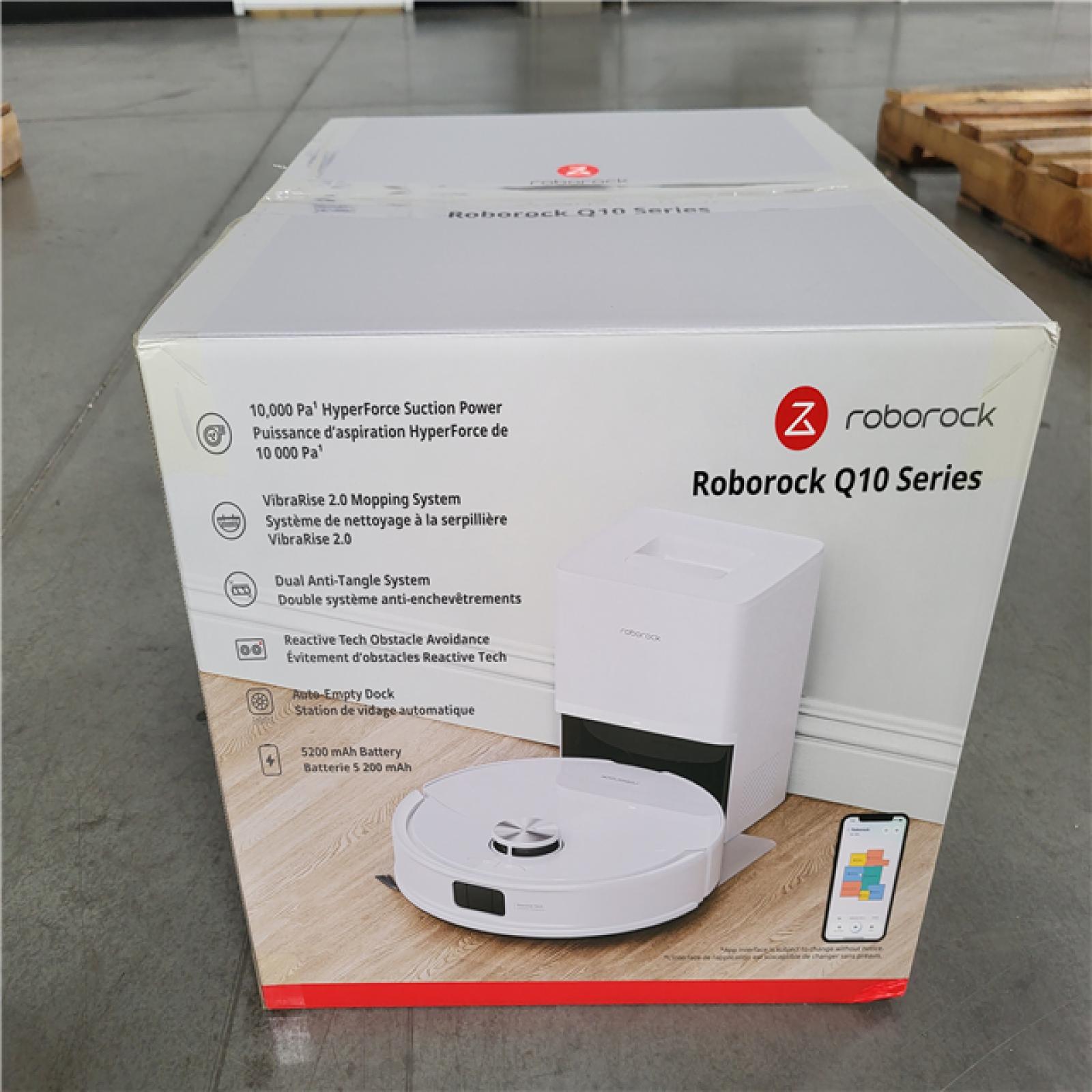 CALIFORNIA AS-IS LIKE NEW ROBOROCK Q10 SERIES