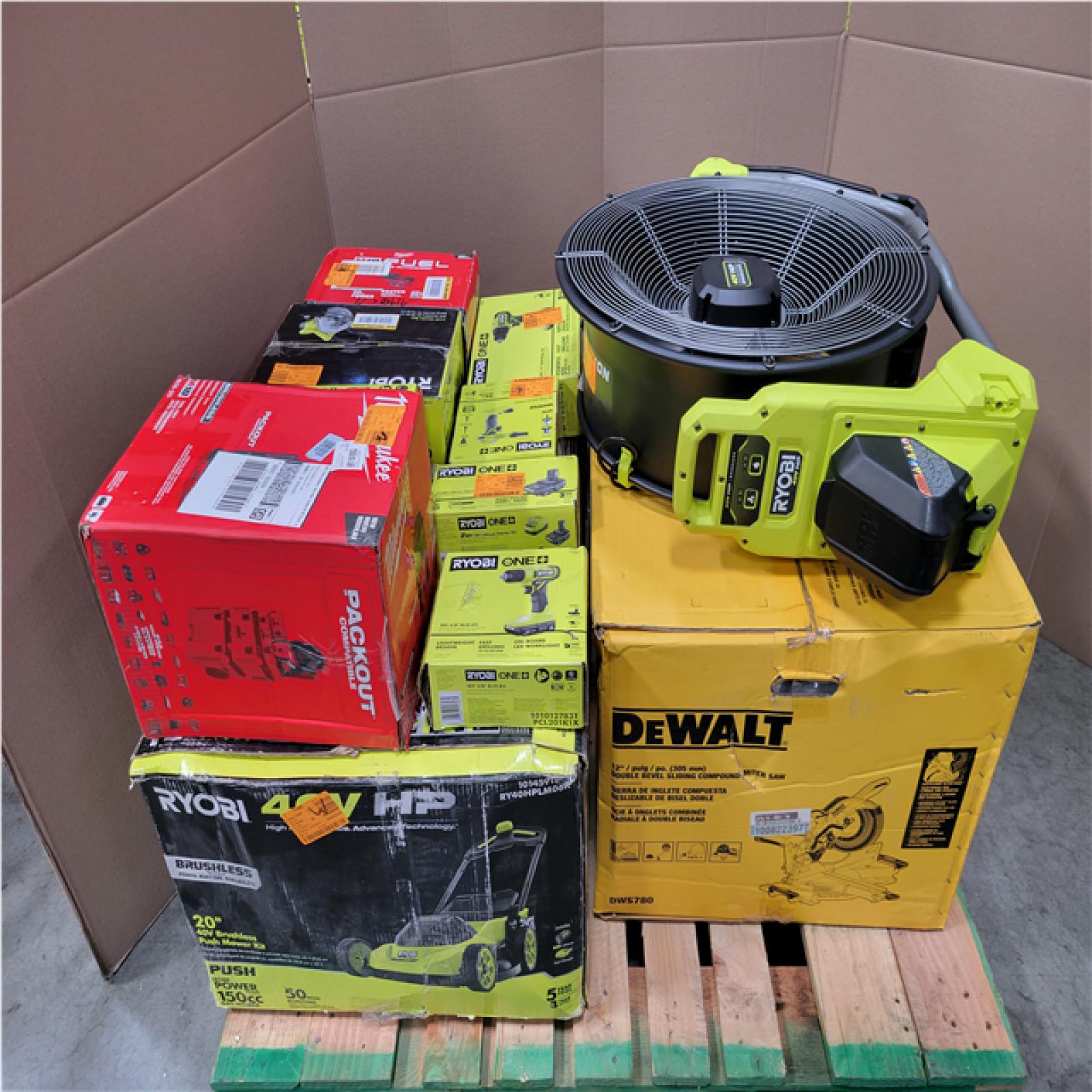 CALIFORNIA AS-IS TOOL PALLET