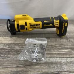 AS-IS DEWALT XR 20V Lithium-Ion Cordless Rotary Drywall Cut-Out Tool (Tool Only)