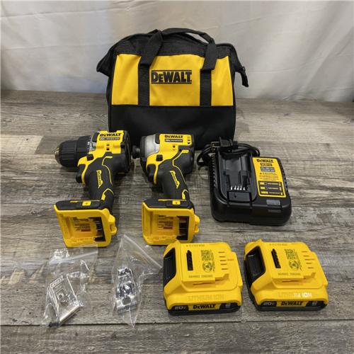 AS-IS DEWALT ATOMIC 20-Volt MAX Lithium-Ion Cordless Combo Kit