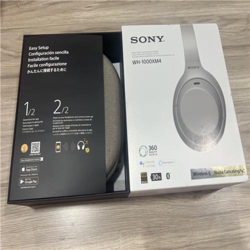 AS-IS Sony Wireless Noise-cancelling Headphones - Silver