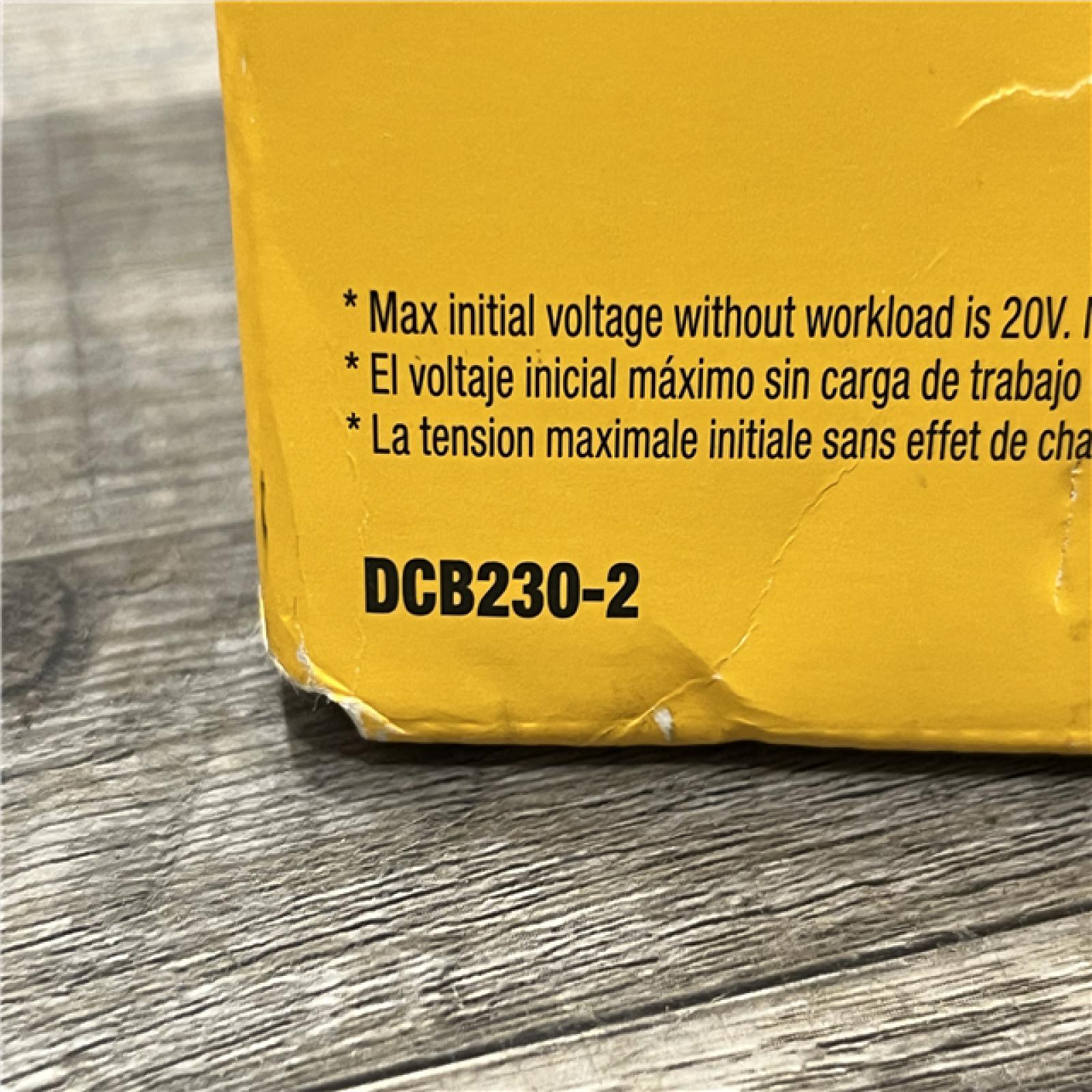 NEW - DEWALT 20V MAX Compact Lithium-Ion 3.0Ah Battery Pack (2 Pack)