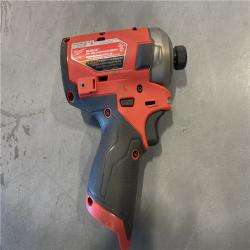 AS-IS- Milwaukee M12 FUEL SURGE 12-Volt Lithium-Ion Brushless Cordless 1/4 in. Hex Impact Driver (Tool-Only)
