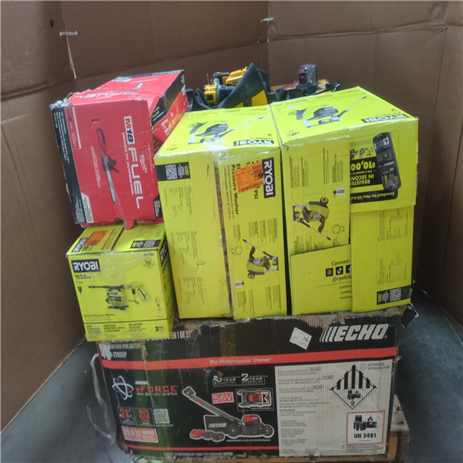 CALIFORNIA AS-IS TOOL PALLET