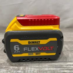 AS-IS DEWALT FLEXVOLT 20V/60V MAX Lithium-Ion 6.0Ah Battery Pack