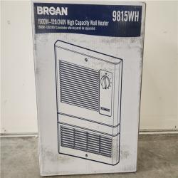 Phoenix Location NEW Broan-NuTone 1500-Watt High Capacity Fan-Forced Wall Heater 9815WH