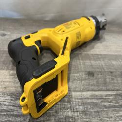 AS-IS DEWALT 20V MAX Cordless 18-Gauge Swivel Head Shears (Tool Only)