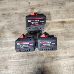 HOUSTON LOCATION - AS-IS MILWAUKEE FORGE BATTERY PACK QTY - 3