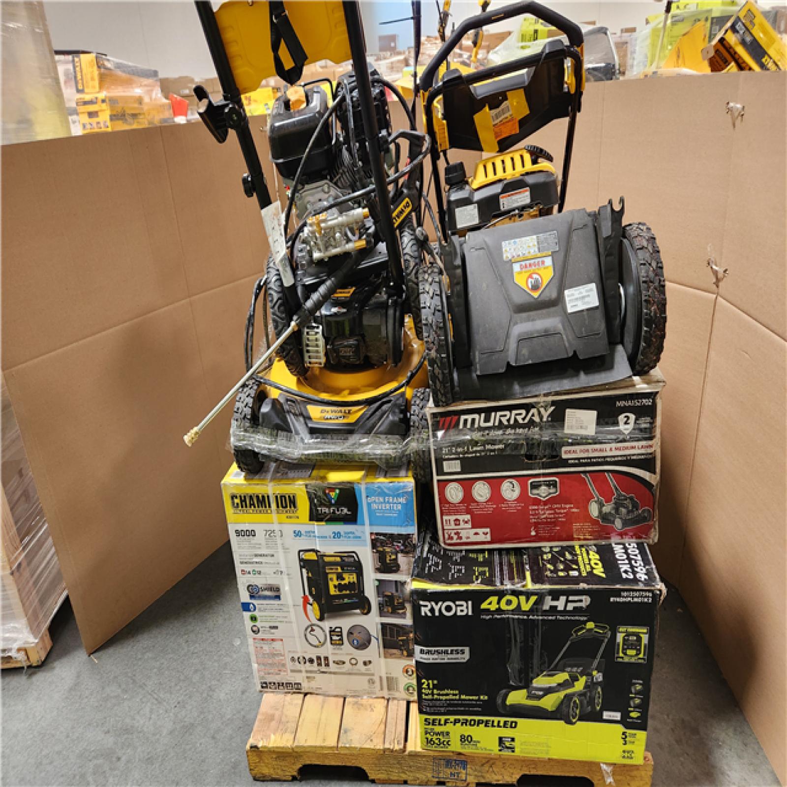 CALIFORNIA AS-IS OUTDOOR POWER EQUIPMENT
