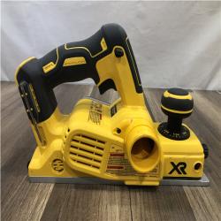 AS-IS DEWALT 20V MAX XR Cordless Brushless 3-1/4 in. Planer (Tool Only)