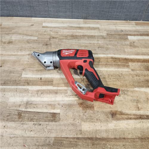 HOUSTON LOCATION - AS - IS Milwaukee 18-Volt Lithium-Ion Cordless 18-Gauge Double Cut Metal Shear (Tool-Only)