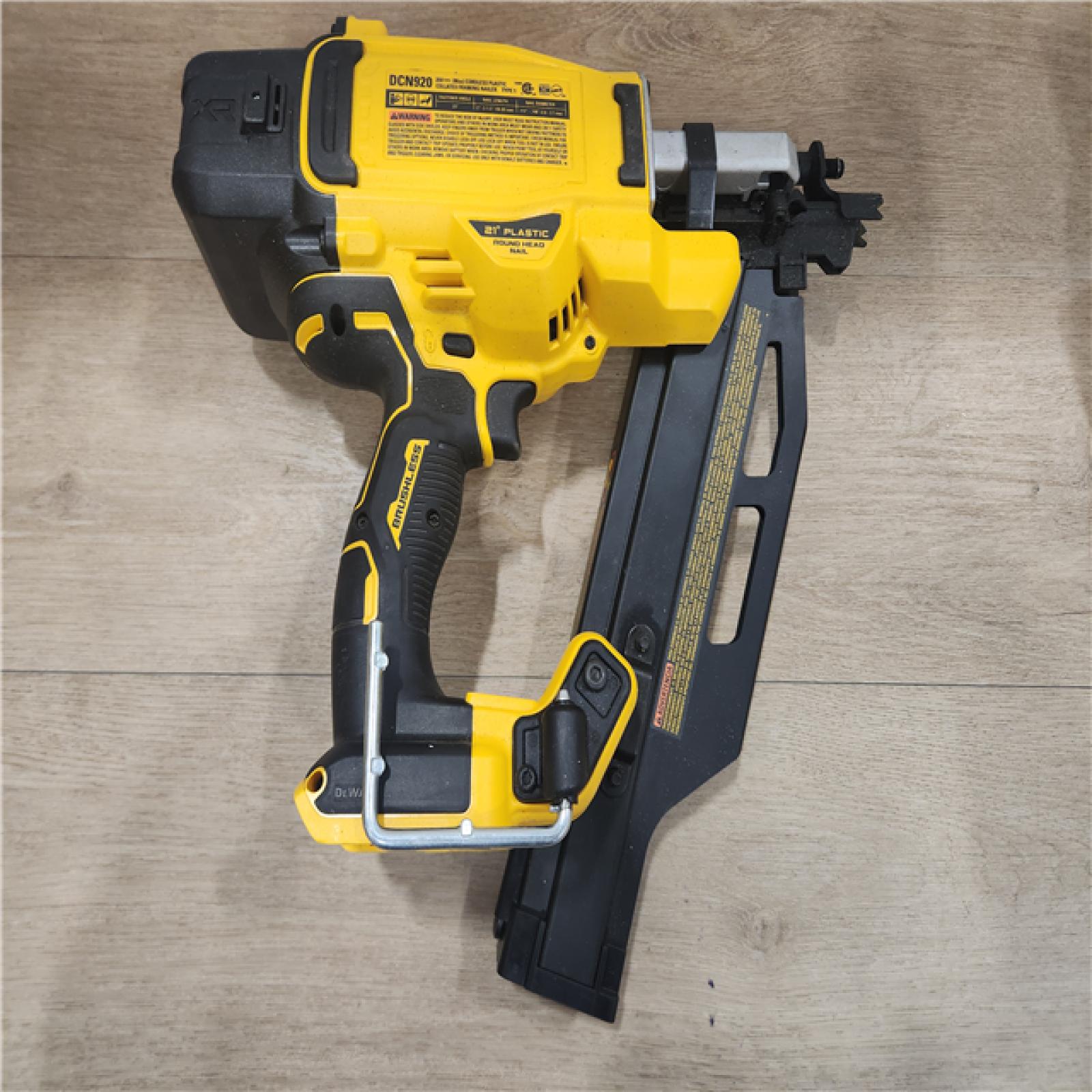 AS-IS- DEWALT 20-Volt 21° Cordless Framing Nailer (Tool-Only)