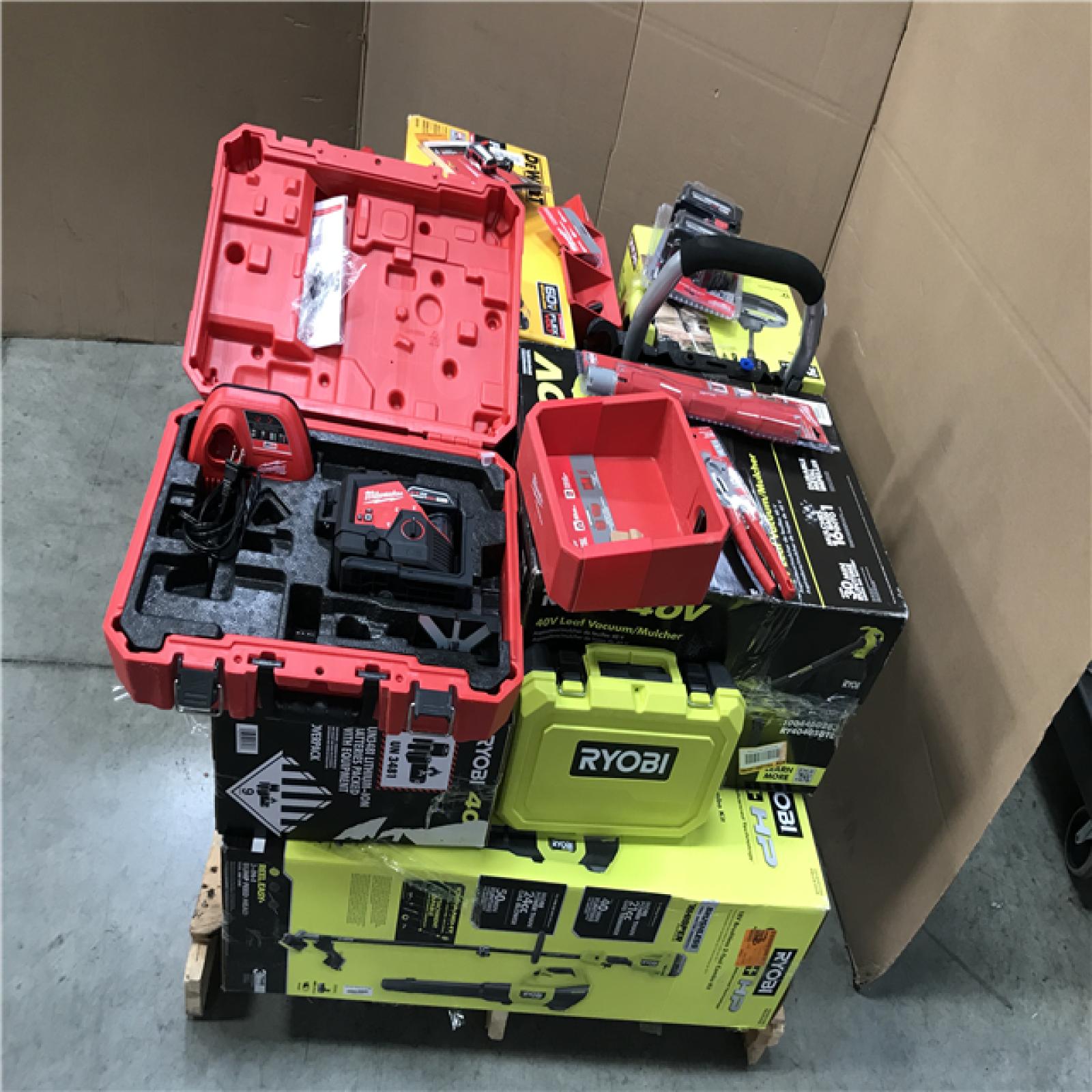 CALIFORNIA AS-IS TOOL PALLET