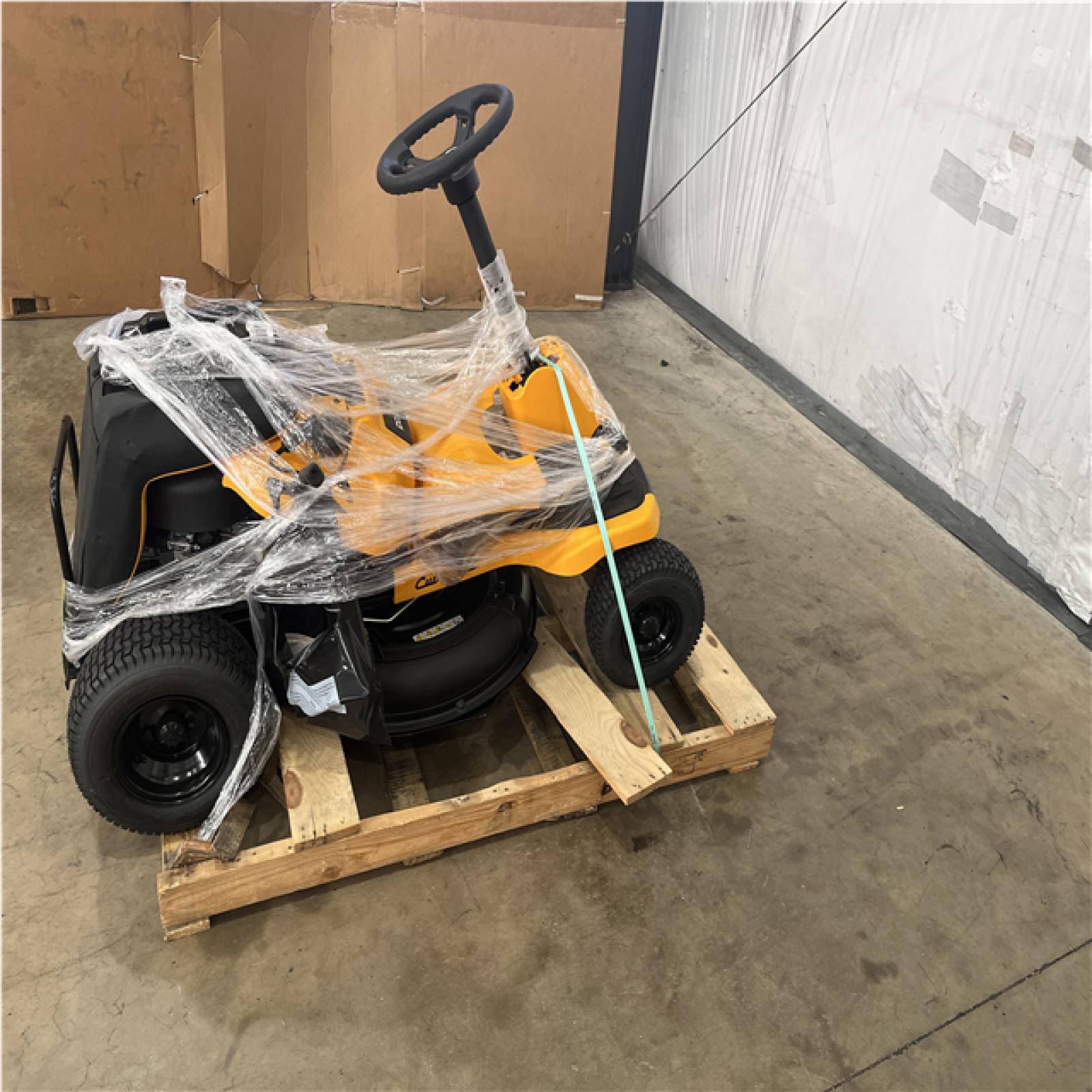 Houston Location - AS-IS home improvement pallet CUB CADET 30 SIT DOWN MOWER