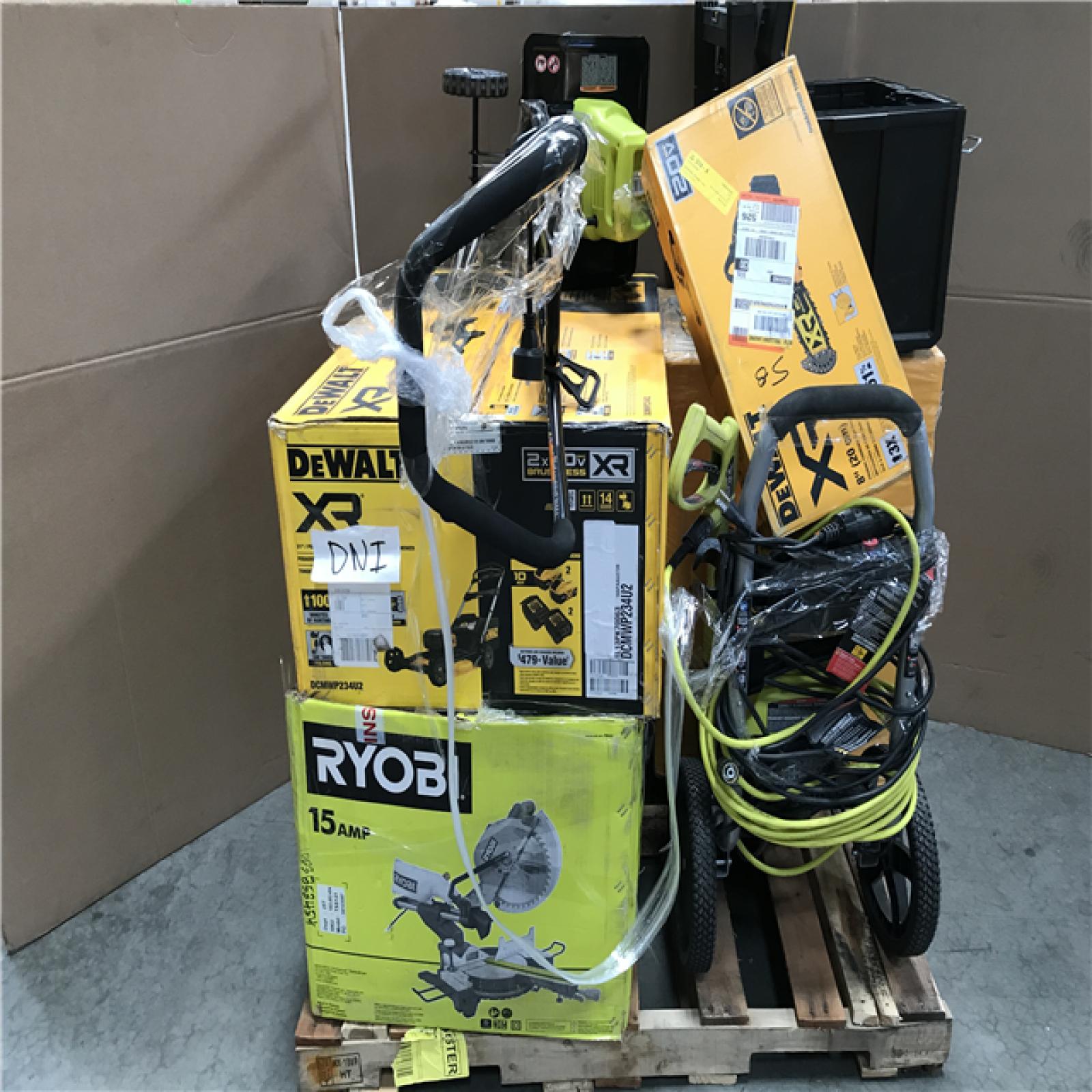 CALIFORNIA AS-IS TOOL PALLET