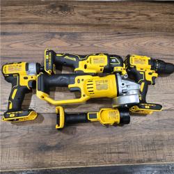 GOOD- DEWALT 20-Volt Max Lithium-Ion 10-Tool Cordless Combo Kit with Two 2.0 Ah Batteries, Charger and 2 Bags