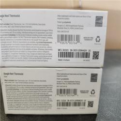 Phoenix AS-IS Google Nest Thermostat - Smart Programmable Wi-Fi Thermostat - (2-Pack)