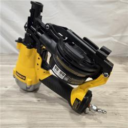 AS-IS DeWalt 15 Degree Pneumatic Coil Roofing Nailer